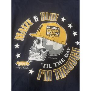 Univ of Michigan VS Ohio State XL  L sleeve Maize & Blue Til The Day I’m Through